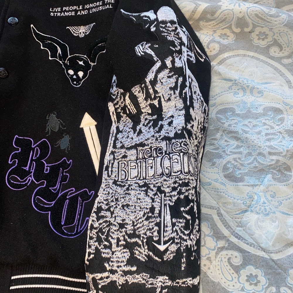 Civil Regim “Lydia” Bomber Varsity Jacket - Picture 3 of 4